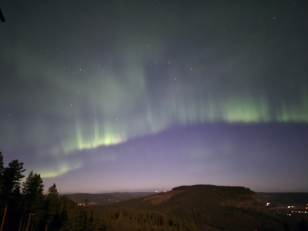 A view of the Northern light