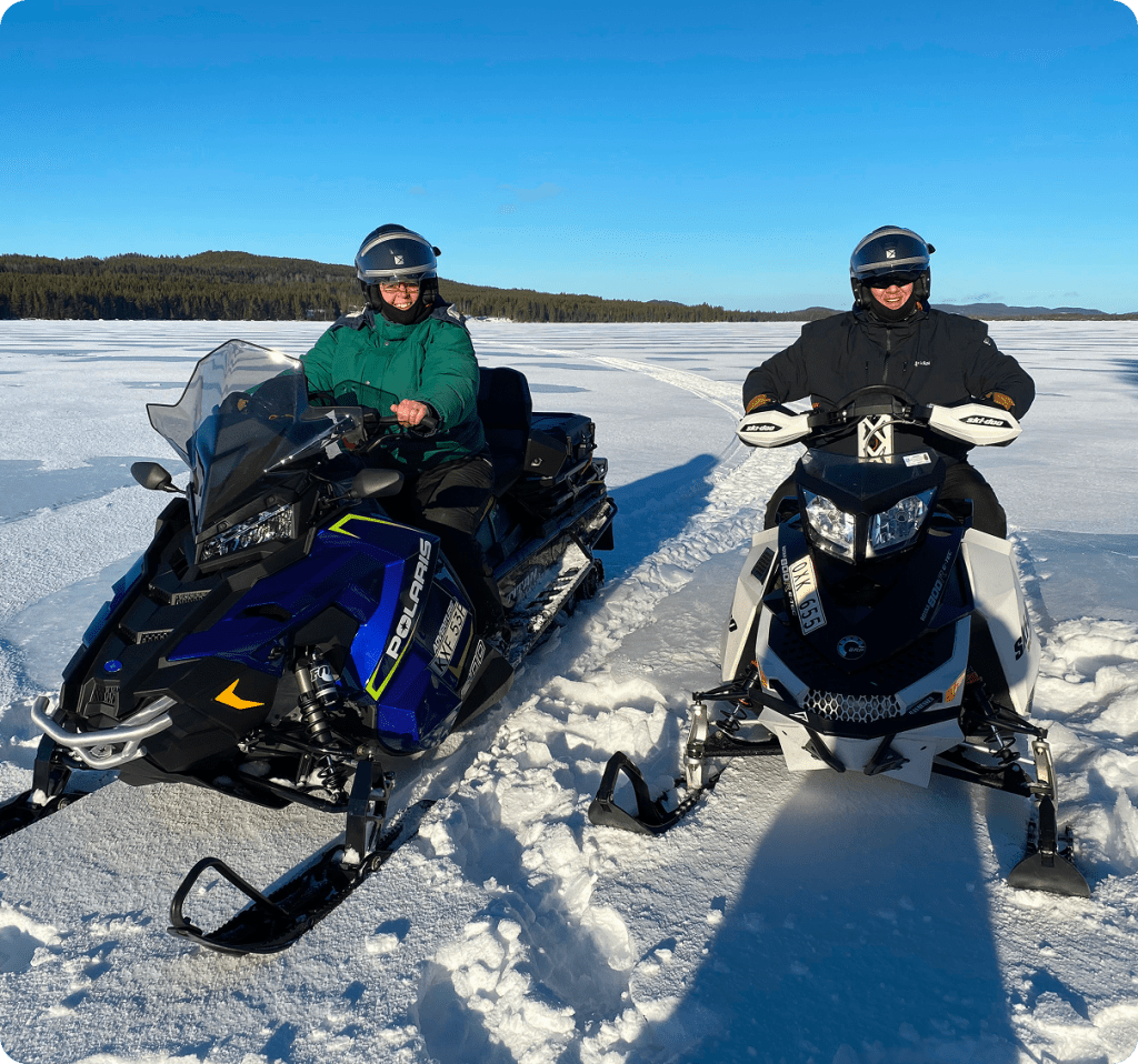 Snowscooter tour