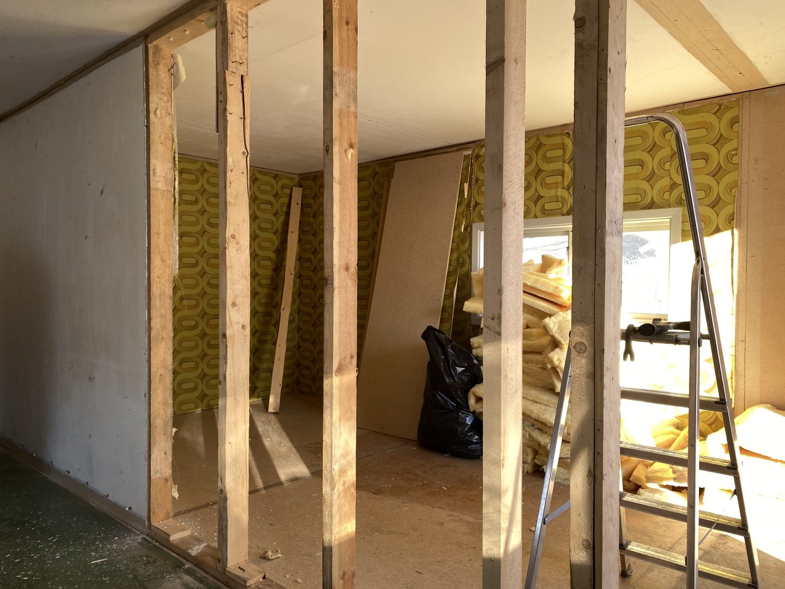Demolition inside