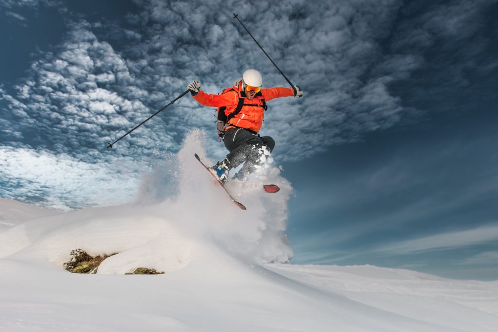 Skiing