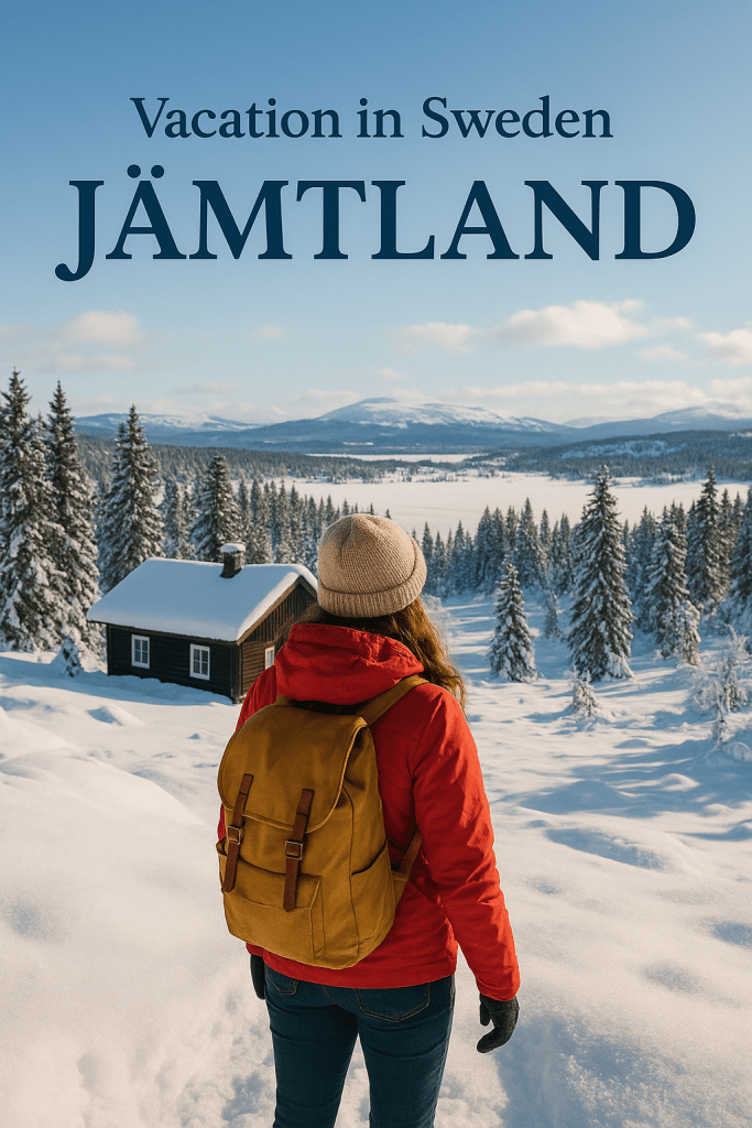 Winter vacation in Jämtland, Sweden